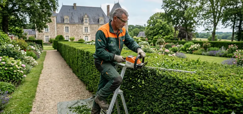 Taille de haie professionnelle